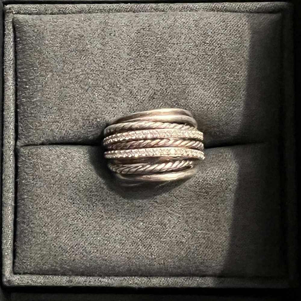 David Yurman Silver Ring